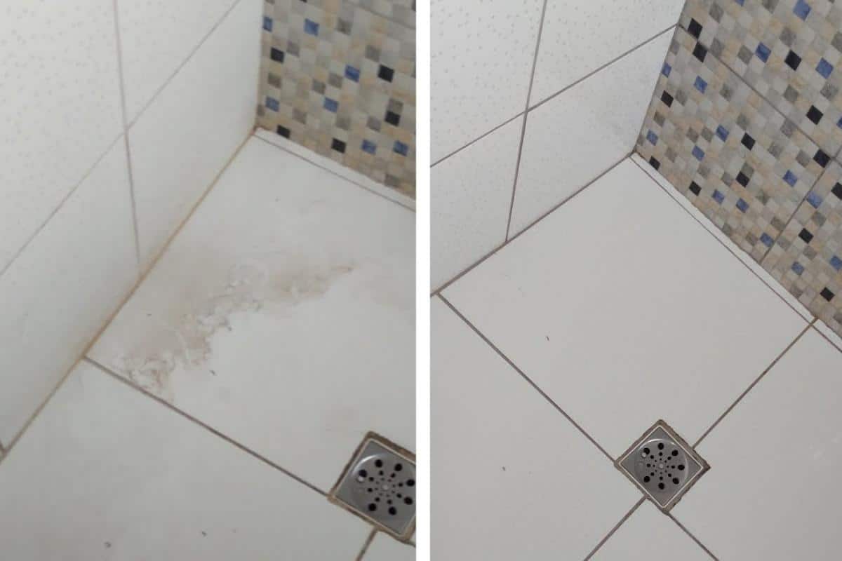 Misturinha para limpar azulejo encardido do banheiro de um jeito bem fácil