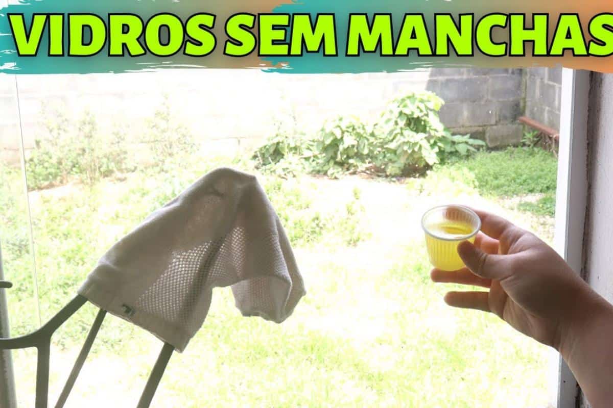 Misturinha para limpar vidros muito eficiente que não deixa manchas depois de limpar
