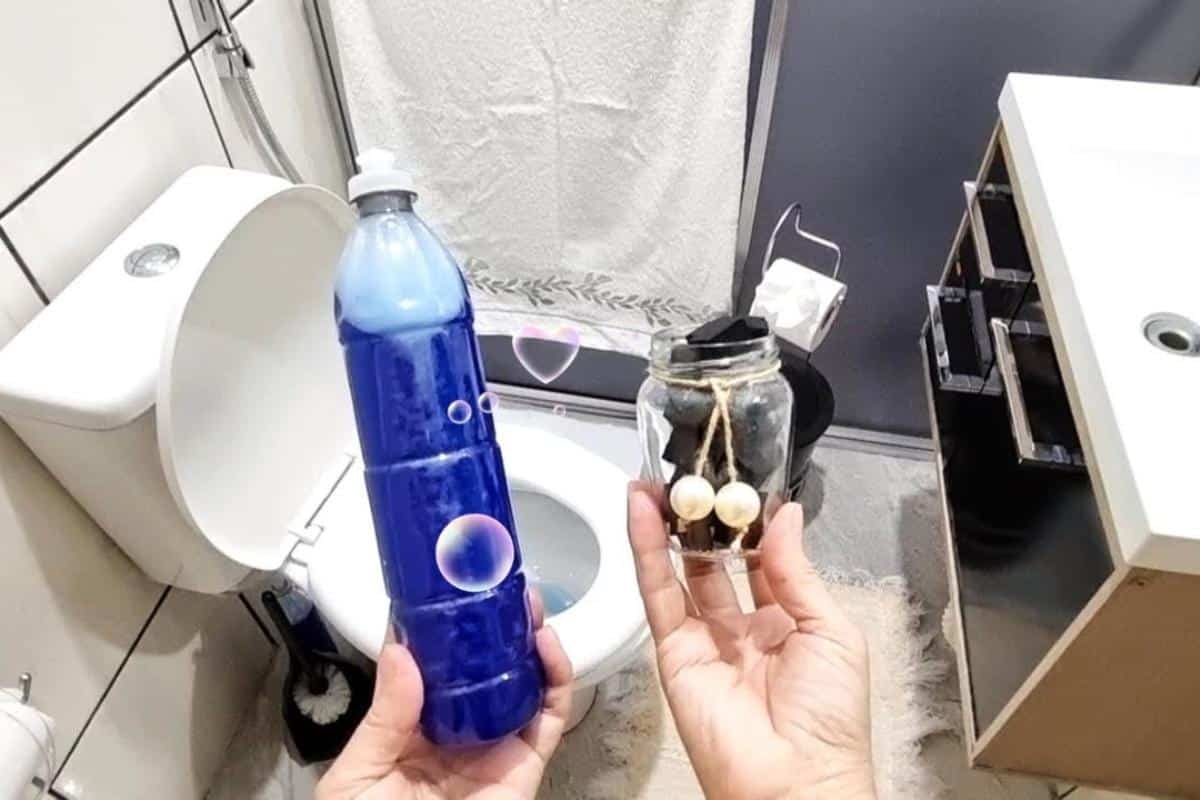 Multiuso caseiro que limpa e perfuma seu banheiro o dia inteiro