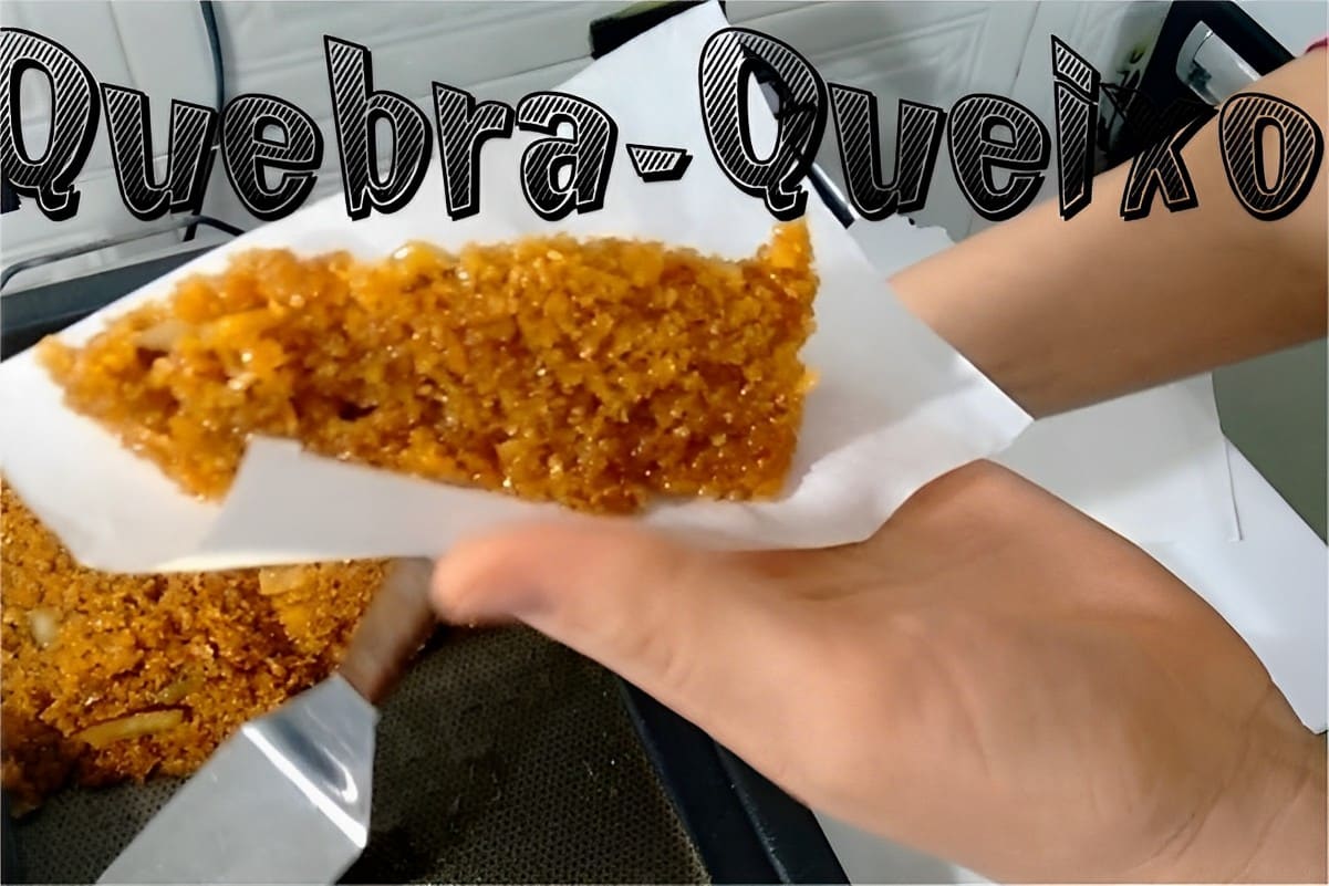Quebra-queixo caseiro com gostinho de infância feito com apenas 3 ingredientes