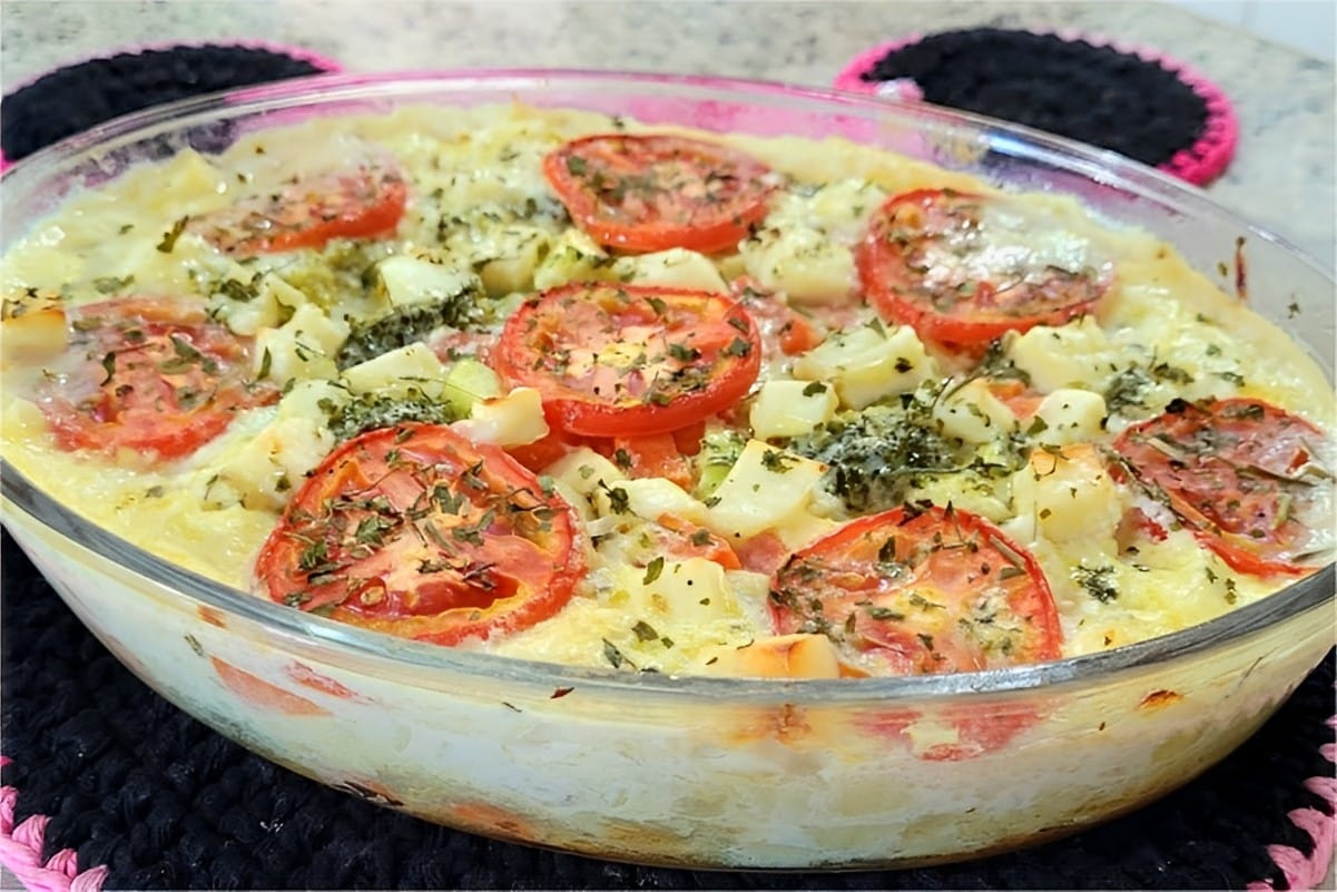 Essa é a melhor torta de legumes que já comi ela é fácil e deliciosa