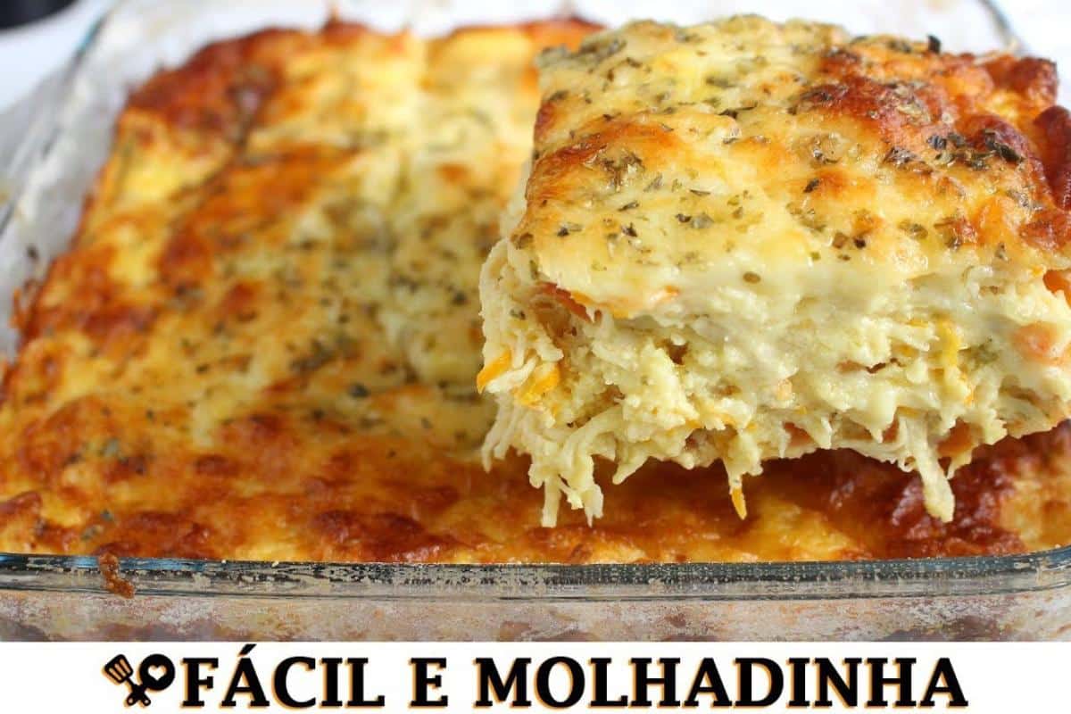 Experimente essa torta de tapioca com frango e você não mais querer fazer de outro jeito