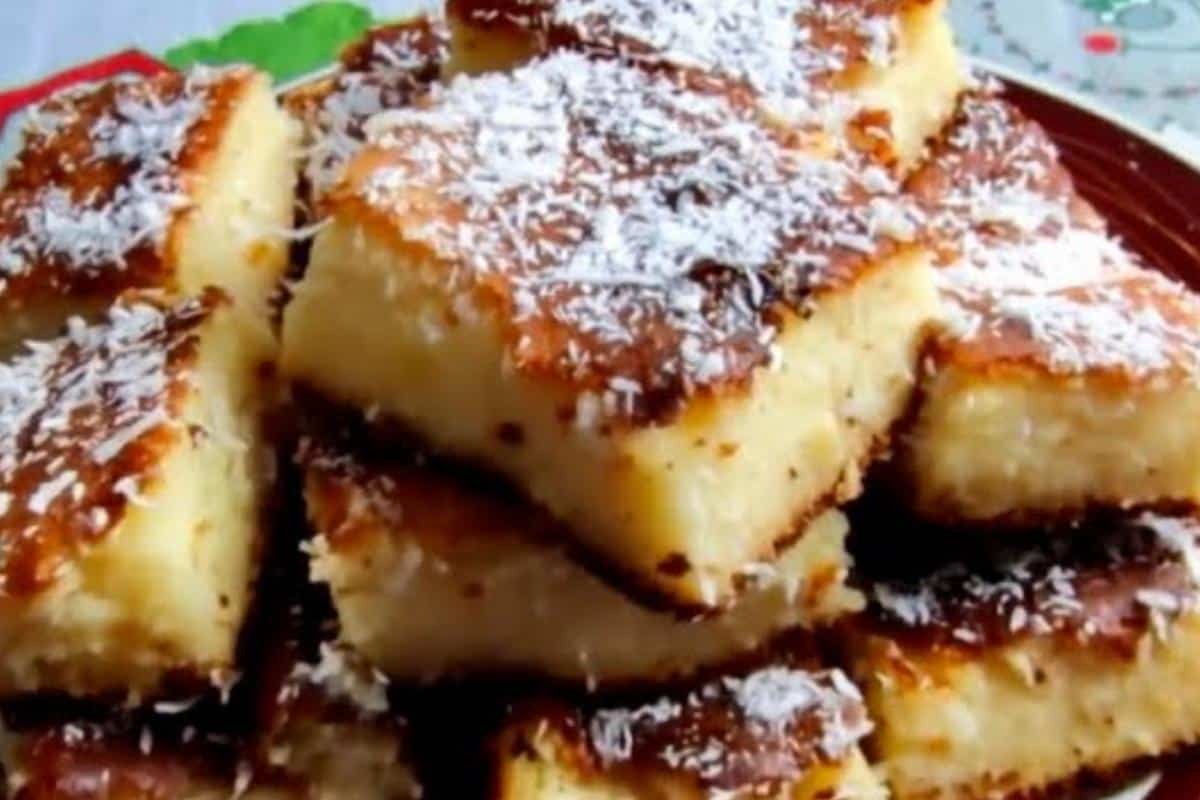 Bolo de batata com coco que aprendi com a minha avó que é o melhor que já comi