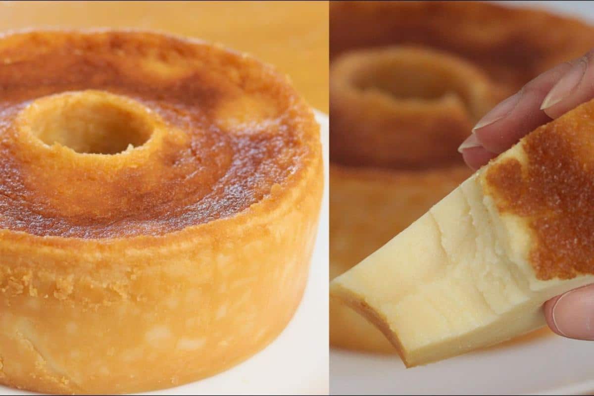Nunca mais bolo duro e seco! Esse bolo de leite cremoso desmancha na boca