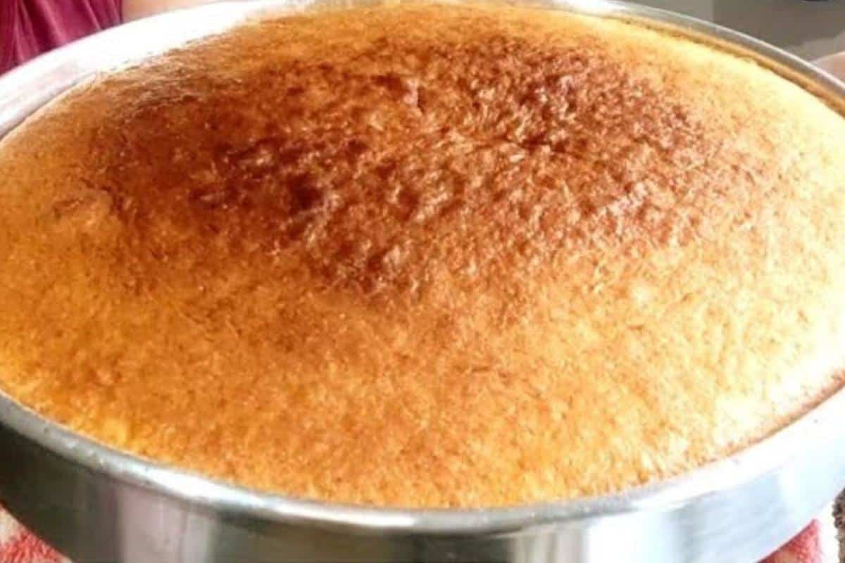 Como fazer bolo grande de fubá fofinho e macio para o lanche da tarde