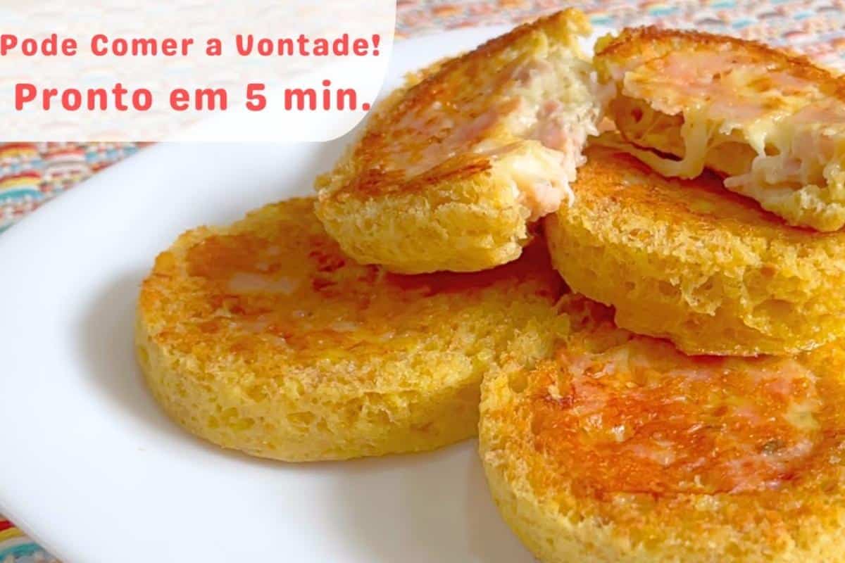 Receita de café da manhã zero carboidrato que fica gostoso e nutritivo
