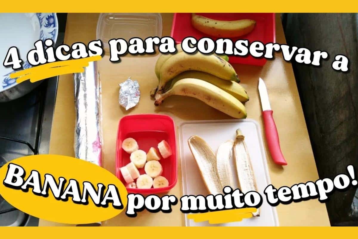 Como conservar banana madura por mais tempo sem estragar