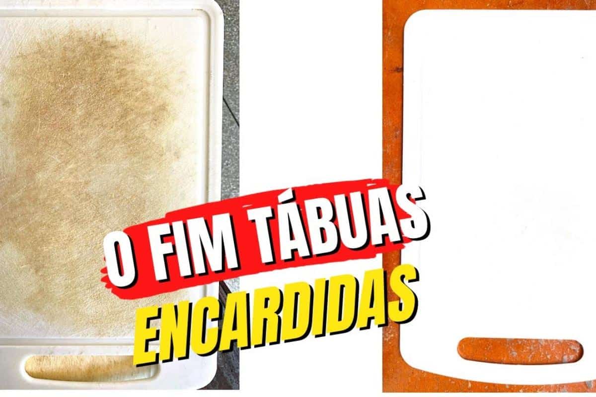 Como desencardir tábua de carne que você estava pensando em jogar fora