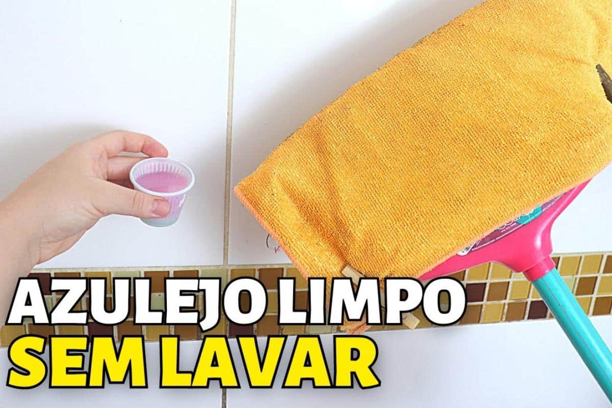 Como limpar azulejo encardido com uma misturinha caseira que você vai adorar