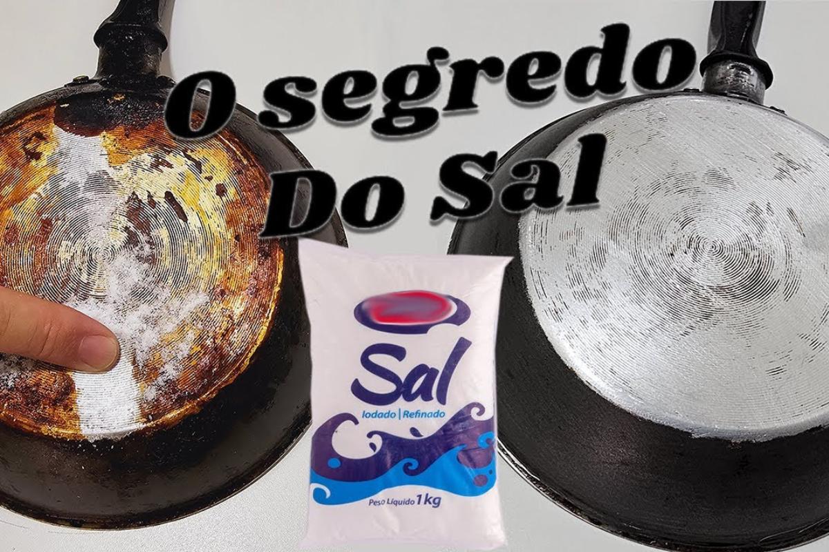 Como limpar panela engordurada sem precisar chamar seu marido para arear para você