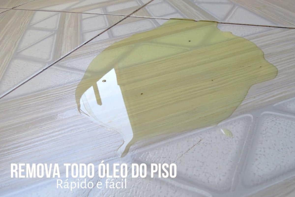 Como limpar piso engordurado com uma técnica fácil e infalível