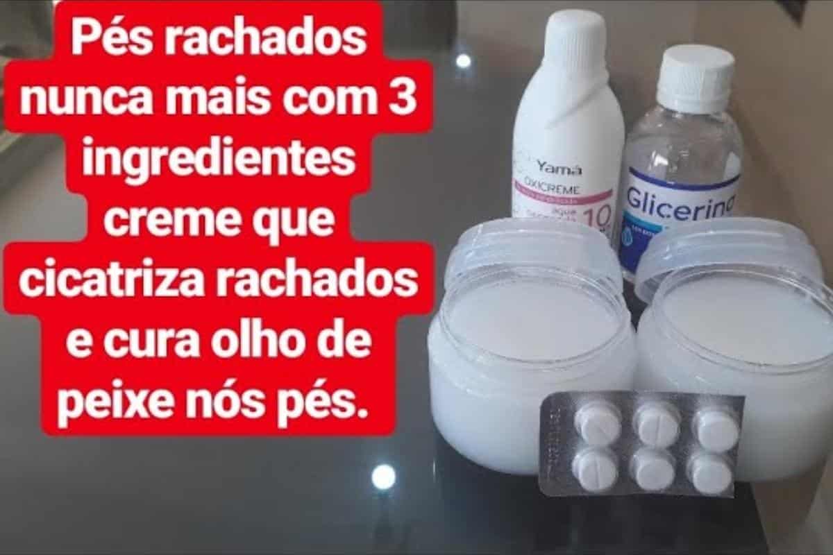 Creme para rachaduras dos pés que deixa lisinho parecendo pezinho de bebê