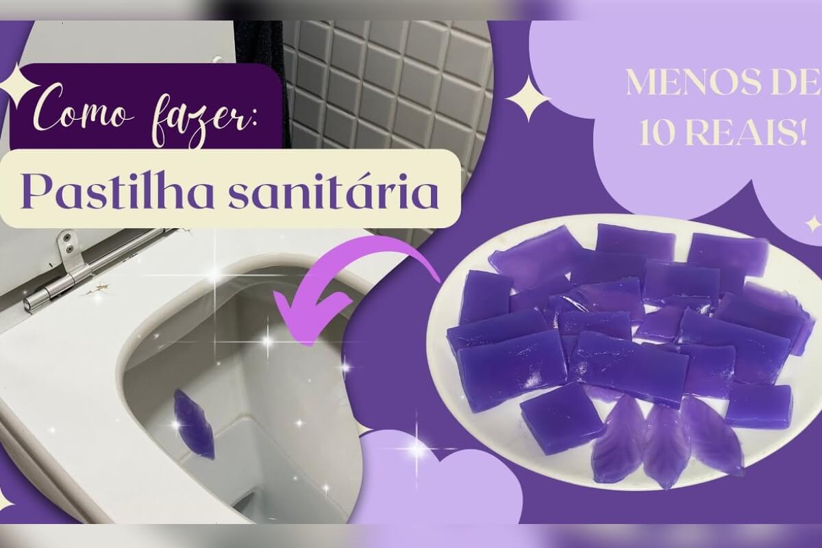 Pastilha sanitária caseira que vai deixar seu banheiro mais limpo e perfumado
