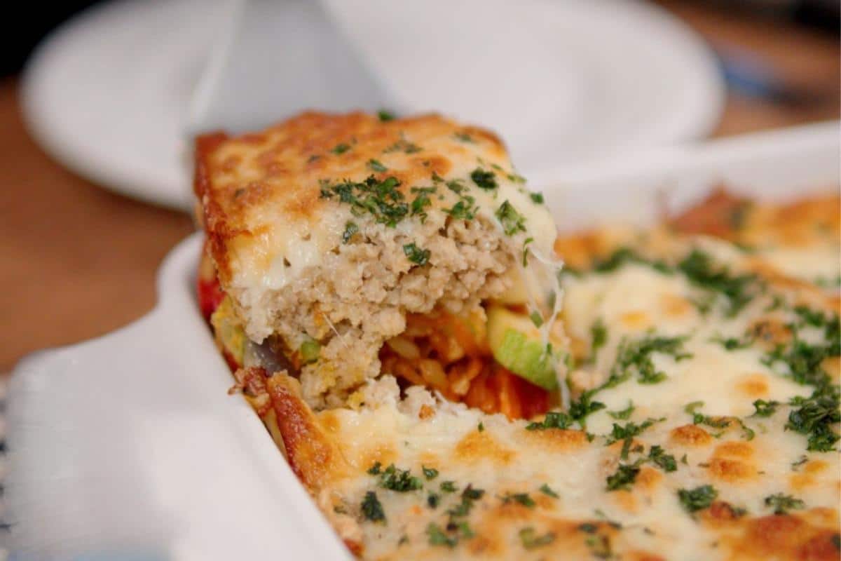 Receita Fit de torta de legumes sem farinha de trigo que é um espetáculo