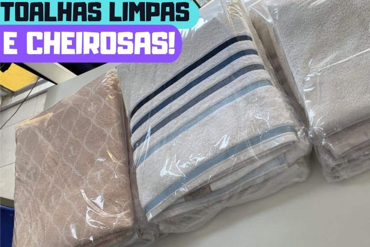 Como desencardir toalhas: fica macias e cheirosas igual toalha de hotel