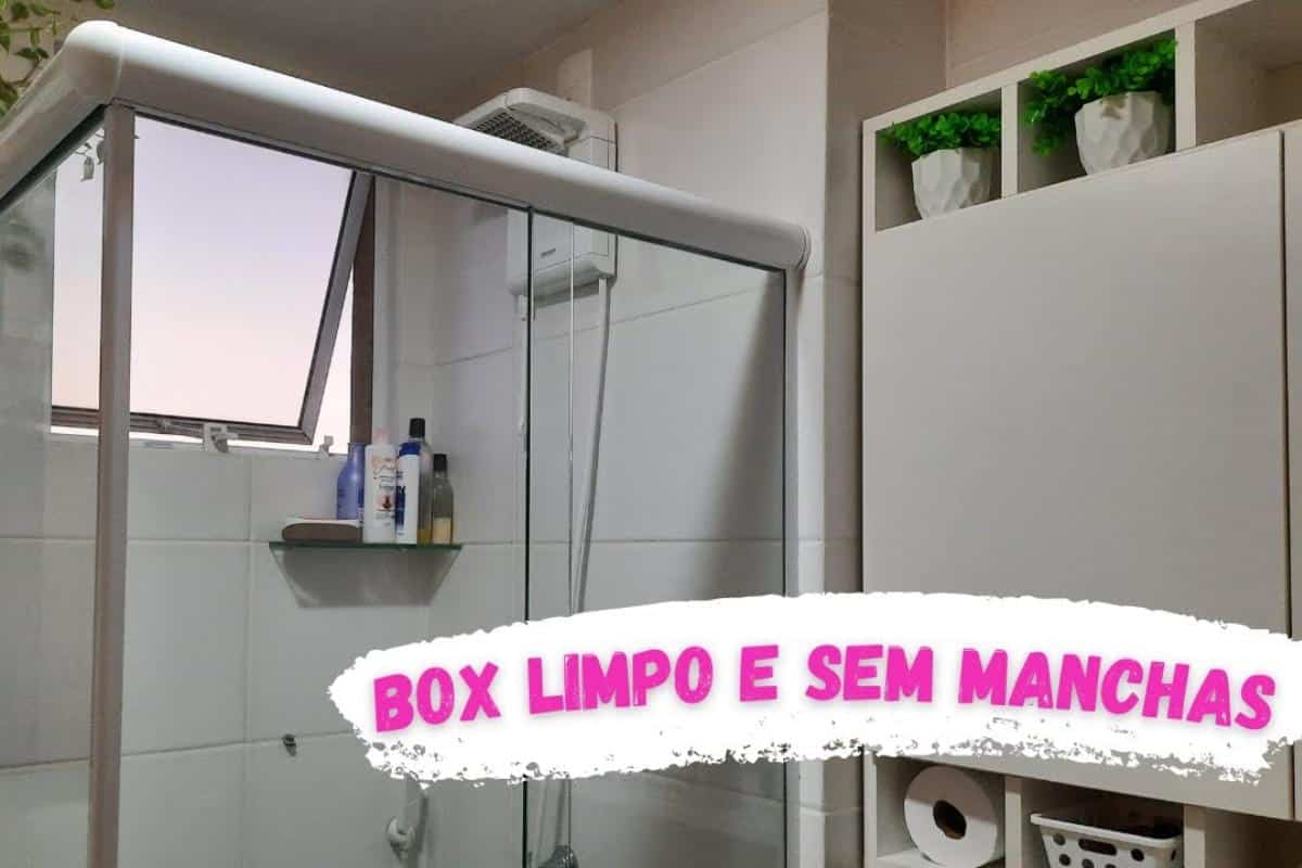 Como limpar box do banheiro: fica transparente e sem manchas