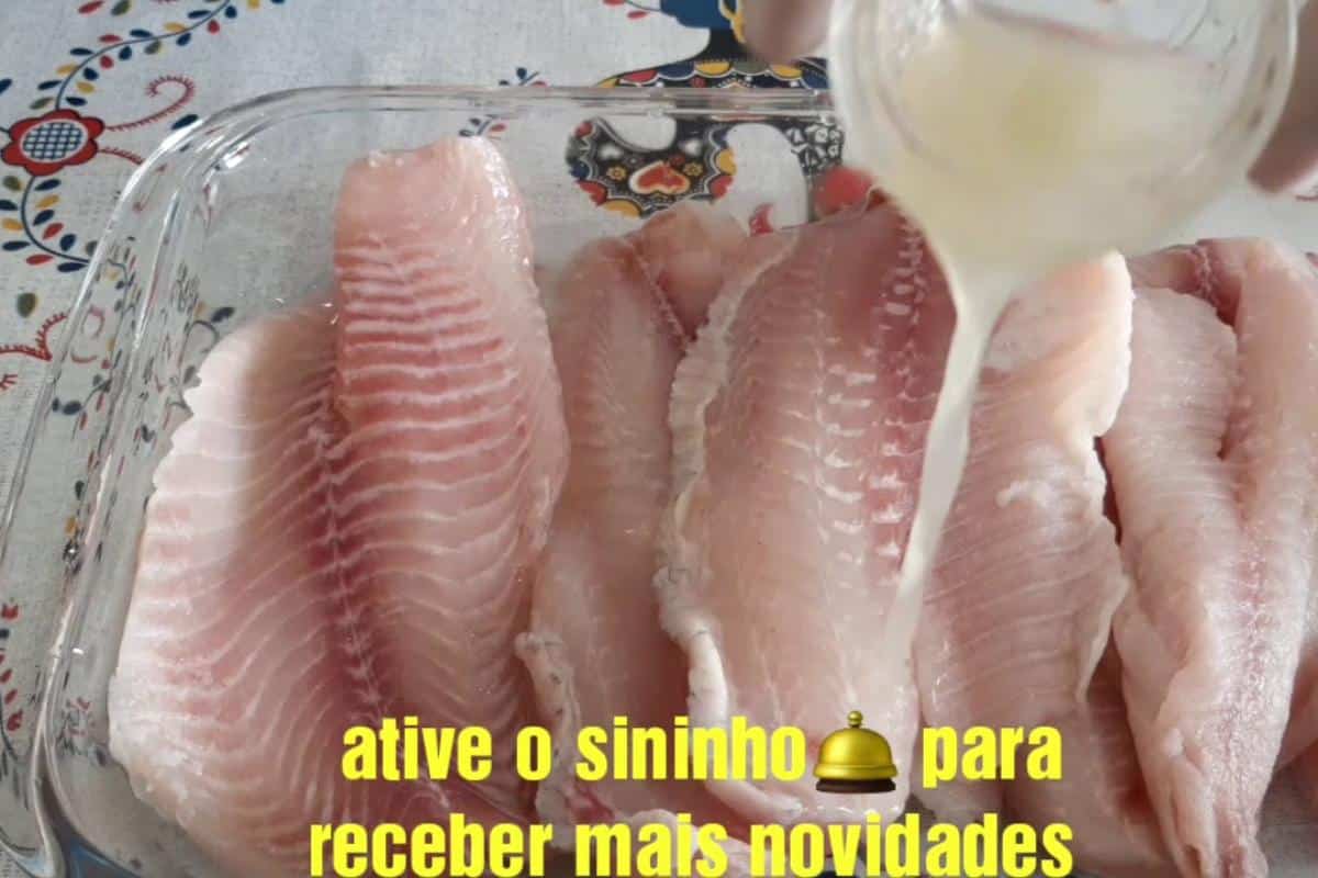Como preparar e temperar filé de tilápia assado no forno para o almoço