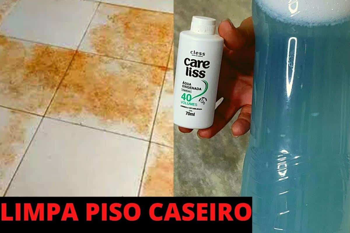 Limpa pisos caseiro: tira todas as manchas de encardido em poucos minutos