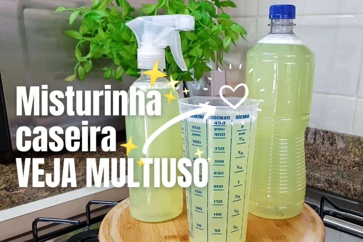 Misturinha caseira multiuso para deixar sua cozinha limpa e perfumada