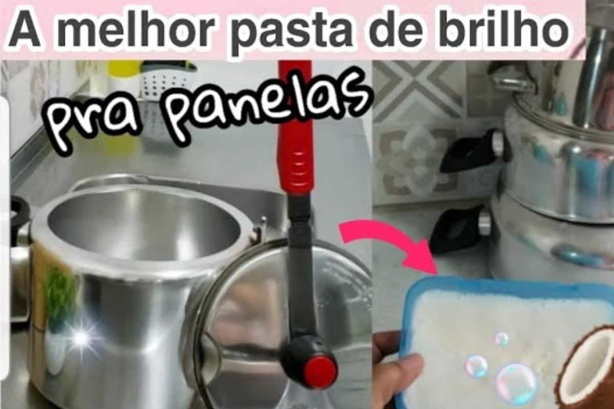 Como fazer pasta de brilho caseira: deixa as panelas brilhando gastando quase nada