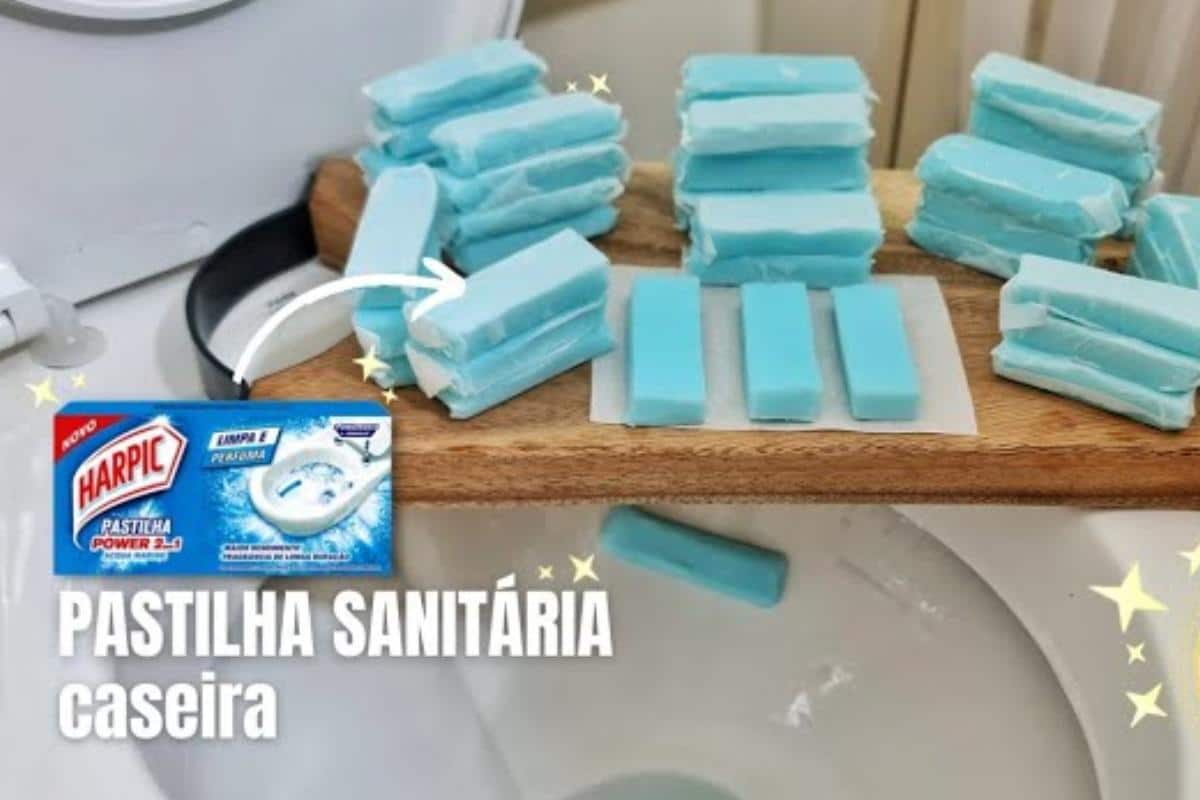 Como deixar banheiro cheiroso: pastilha sanitária caseira super fácil de fazer