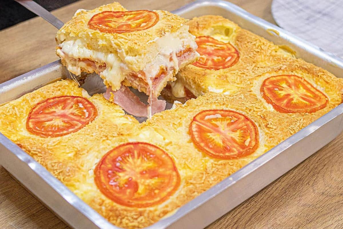 Torta bauru de liquidificador deliciosa fica mais gostosa que pizza