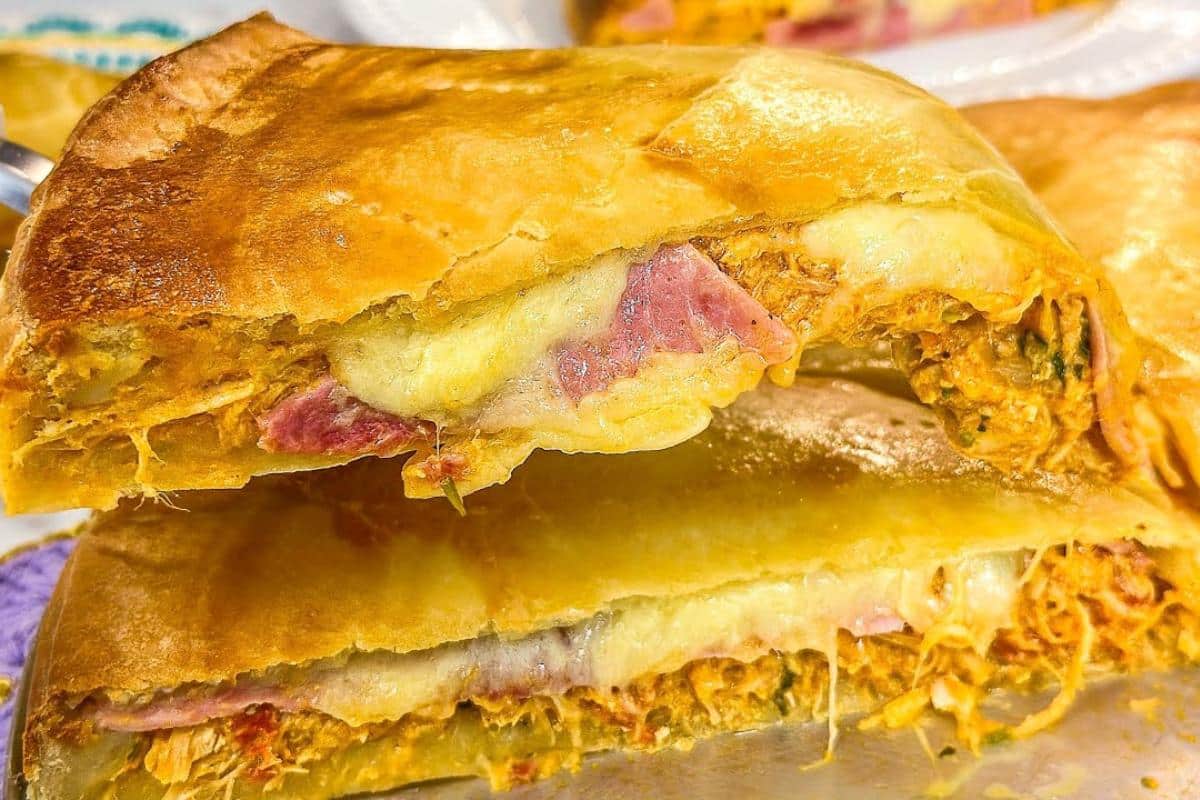 Essa torta pão de frango me conquistou, não precisei mais pedir pizza em casa