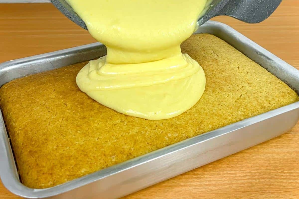 Você já fez bolo de fubá com canjica? Com certeza você vai adorar e querer fazer sempre