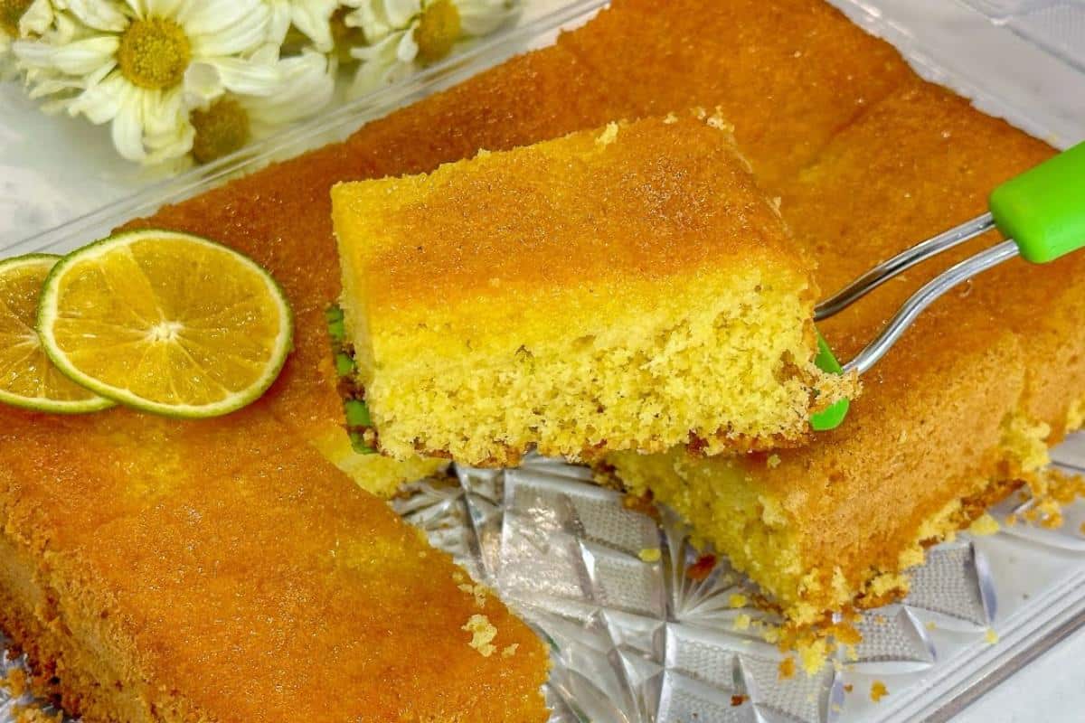 Receita de bolo de laranja da roça que não leva leite nem farinha