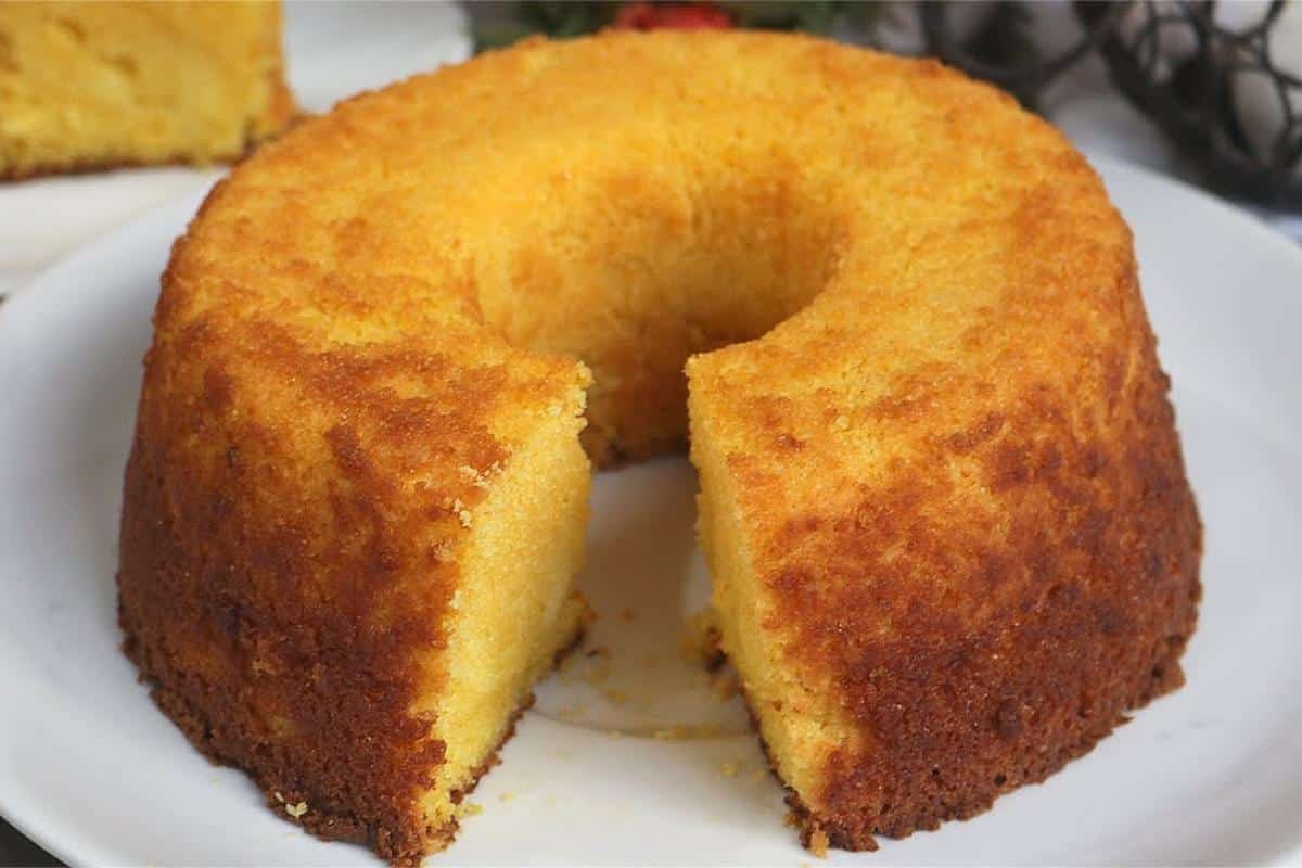 Bolo de laranja da fazenda: só falta uma xícara de café quentinho