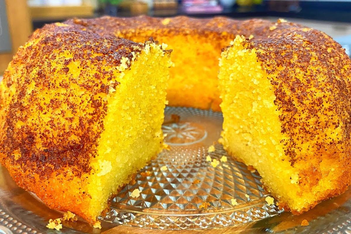 Dica de bolo sem farinha de trigo delicioso para o seu chá da tarde