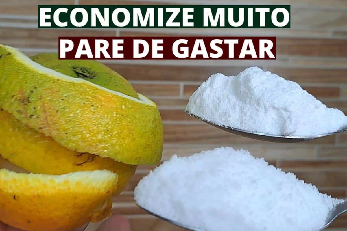Produto de casca de laranja com 2 ingredientes que vai te fazer economizar dinheiro no mercado