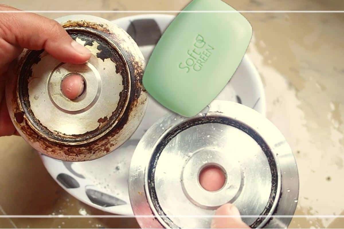 Como limpar bocas do fogão para tirar todas manchas de queimado e ferrugem