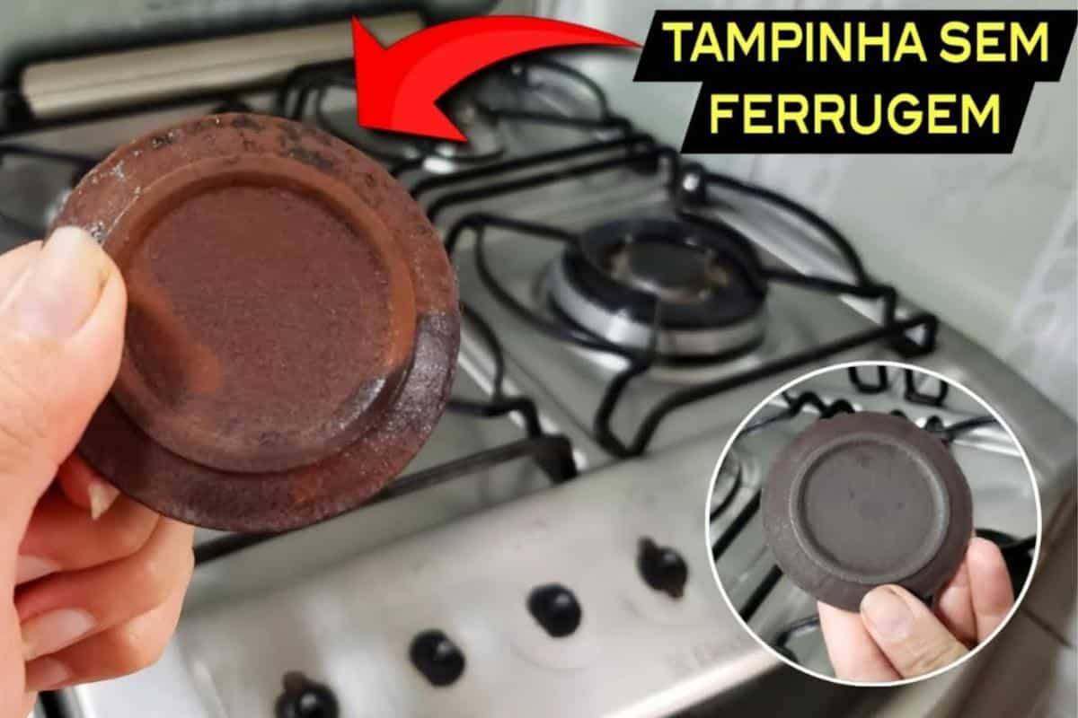 Como limpar bocas do fogão: tira ferrugem e manchas de queimado