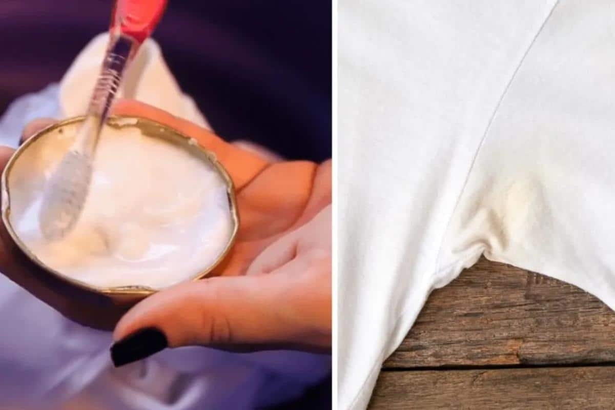 Como tirar manchas de suor: aprenda uma misturinha que faz milagres
