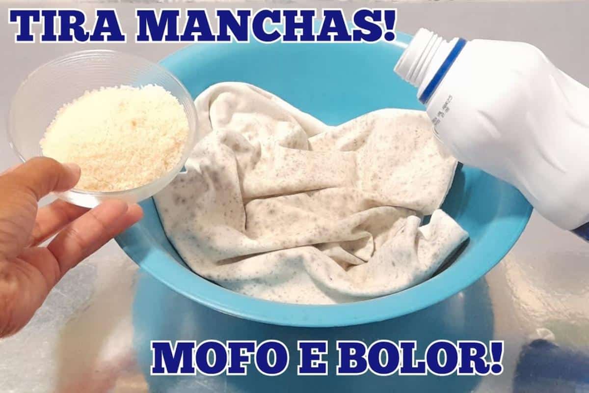 Misturinha para tirar manchas: tira encardido e manchas de bolor rapidinho