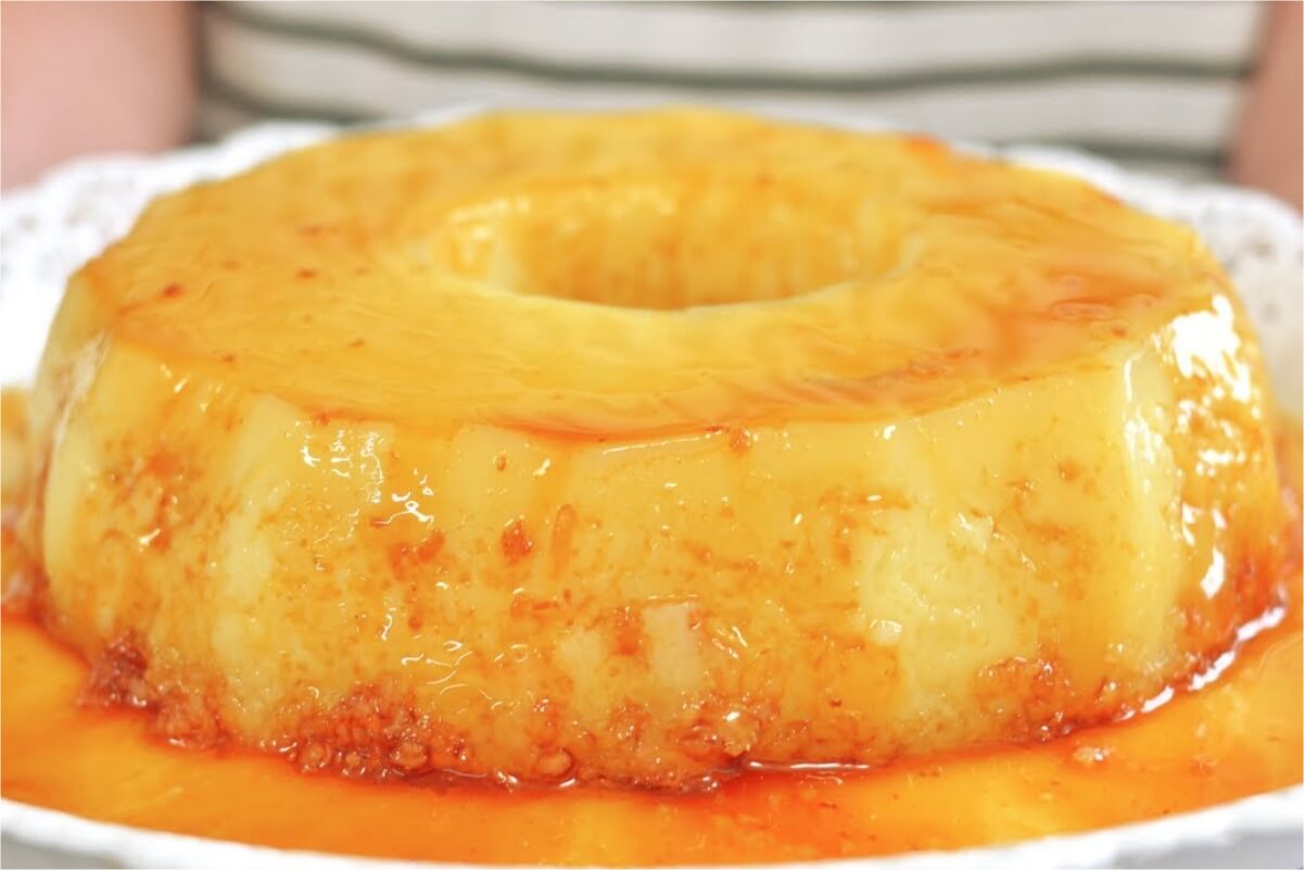 Pudim de leite de coco fácil de fazer com um sabor incrível e marcante