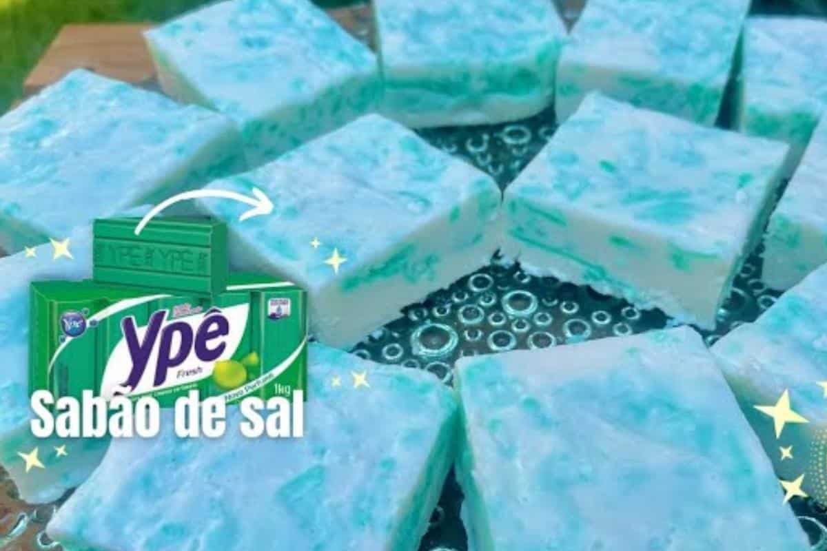 Como fazer sabão de sal: sem óleo, sem soda e não desbota as roupas