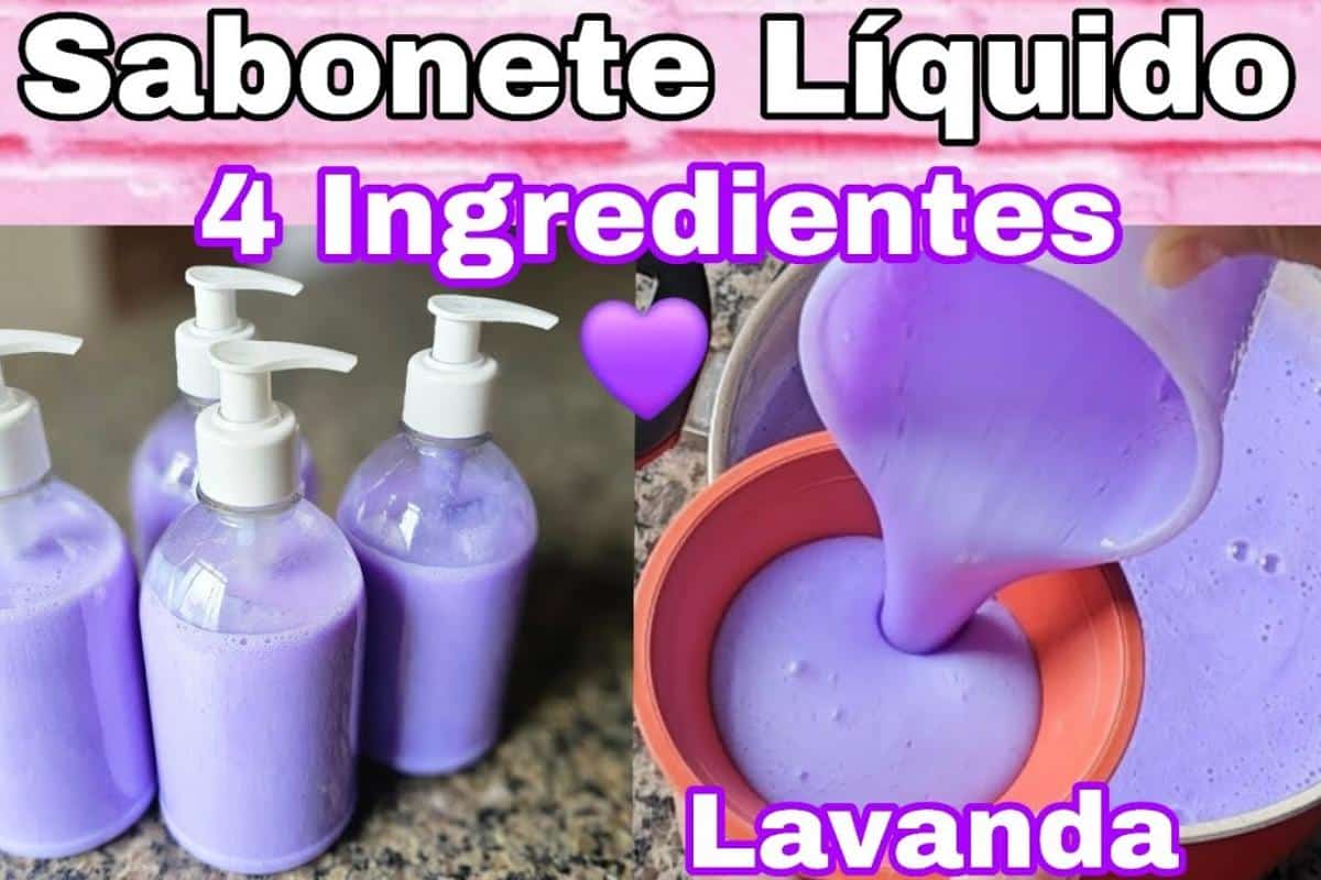 Sabonete líquido de lavanda: você só vai querer esse no seu banheiro