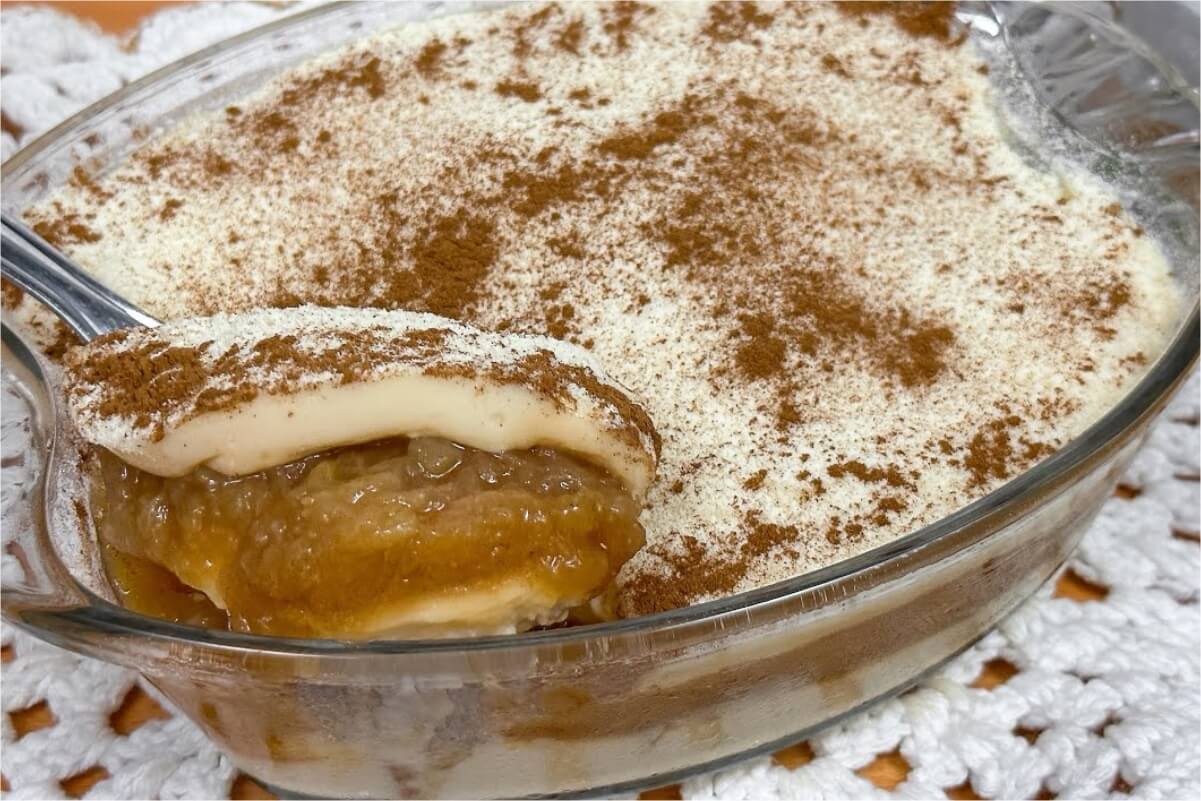 Sobremesa de banana econômico que está enlouquecendo a internet