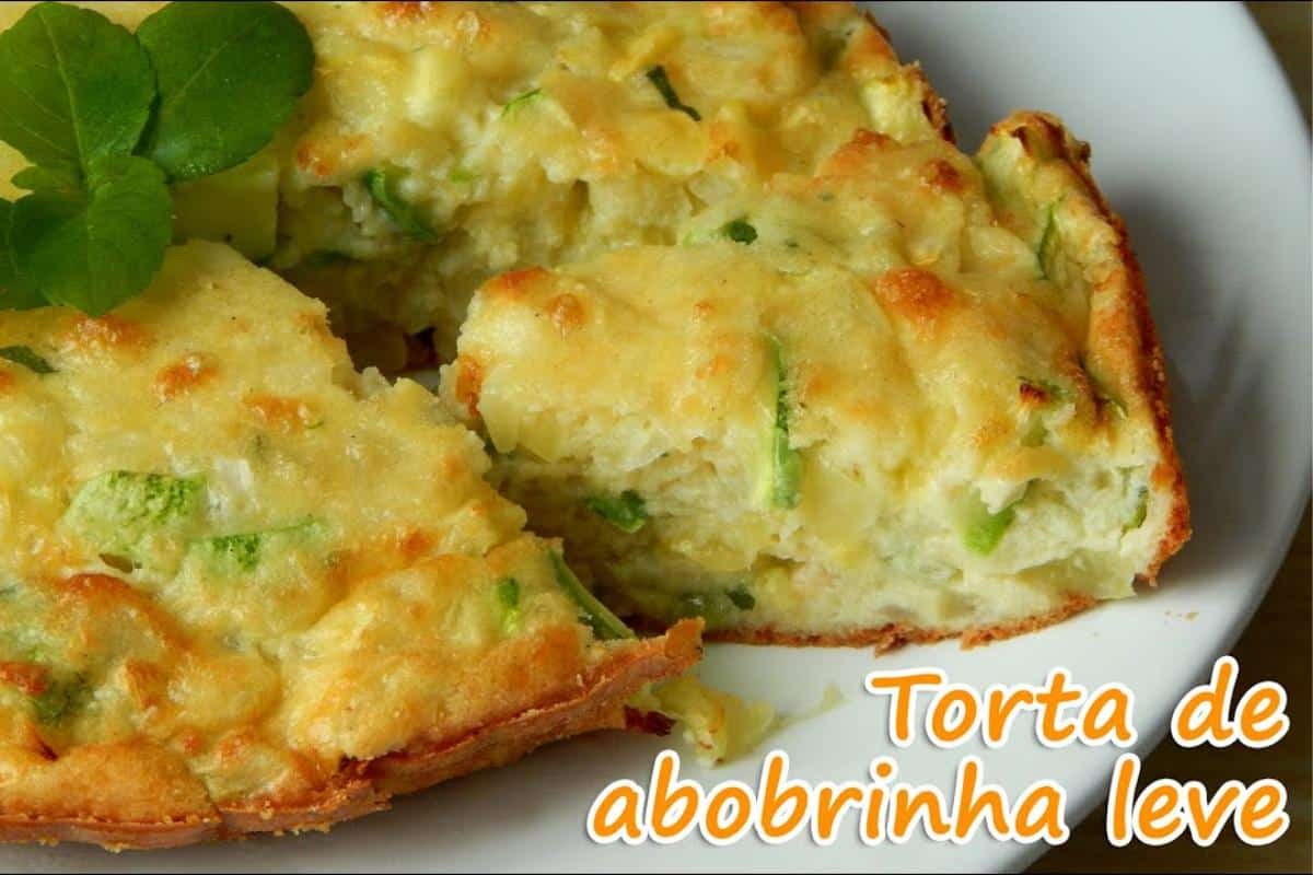Torta de abobrinha: uma refeição leve e saudável para seu cardápio de dieta