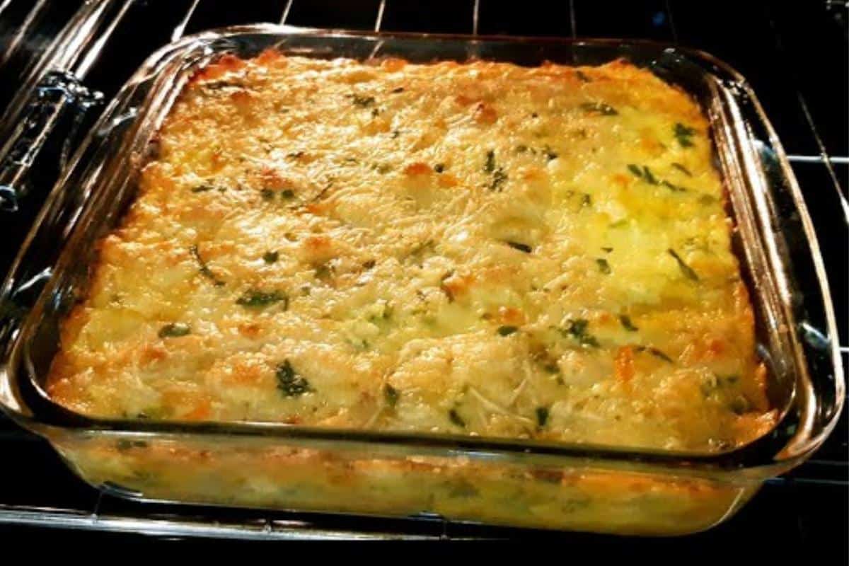 Torta de legumes leve e saudável para o seu lanche ou jantar