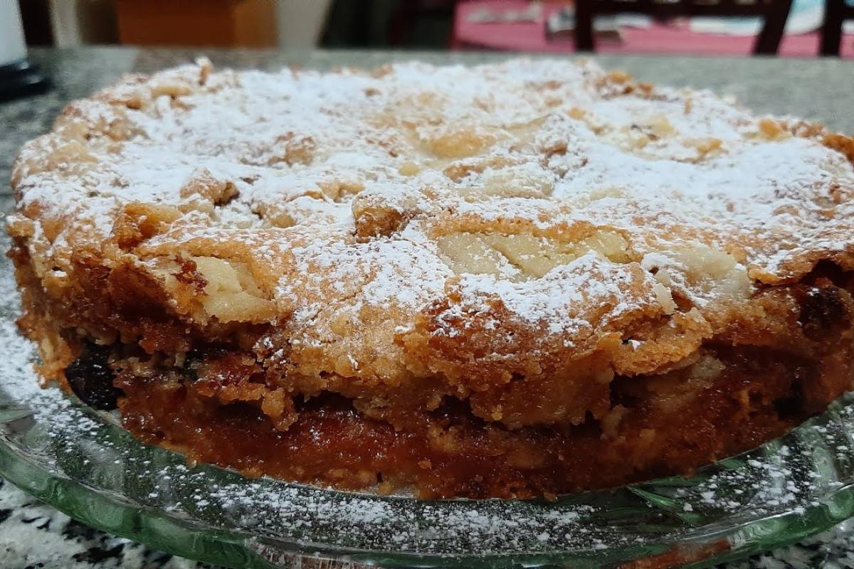 Torta de maçã alemã que vão achar que você comprou numa confeitaria