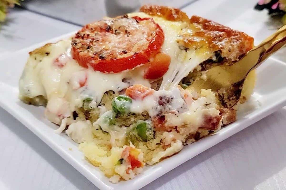 Torta salgada para você preparar no jantar sem perder muito tempo na cozinha