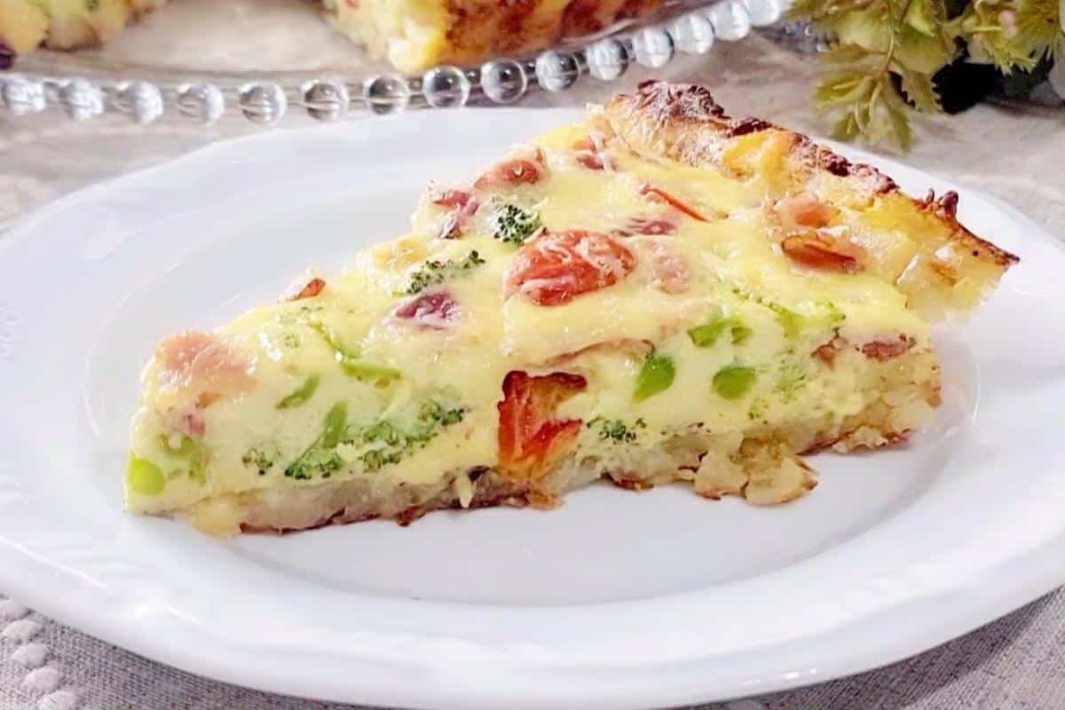 Receita de torta salgada com batata que é viciante, dá vontade de fazer toda semana