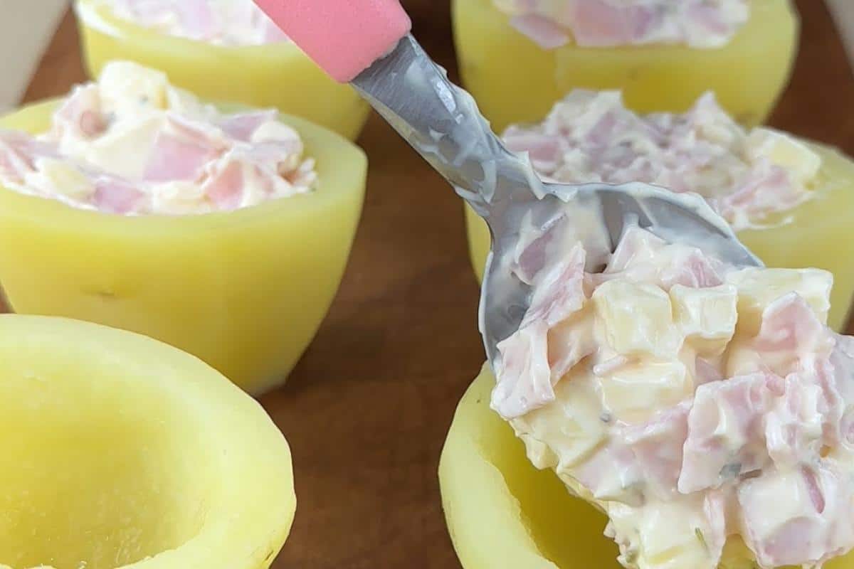 Receita de batata recheada bem fácil de preparar para o seu almoço de domingo
