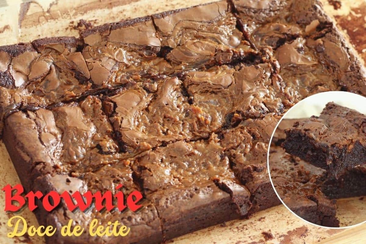 Brownie craquelado por fora e molhadinho por dentro: veja o segredo para deixar o seu assim