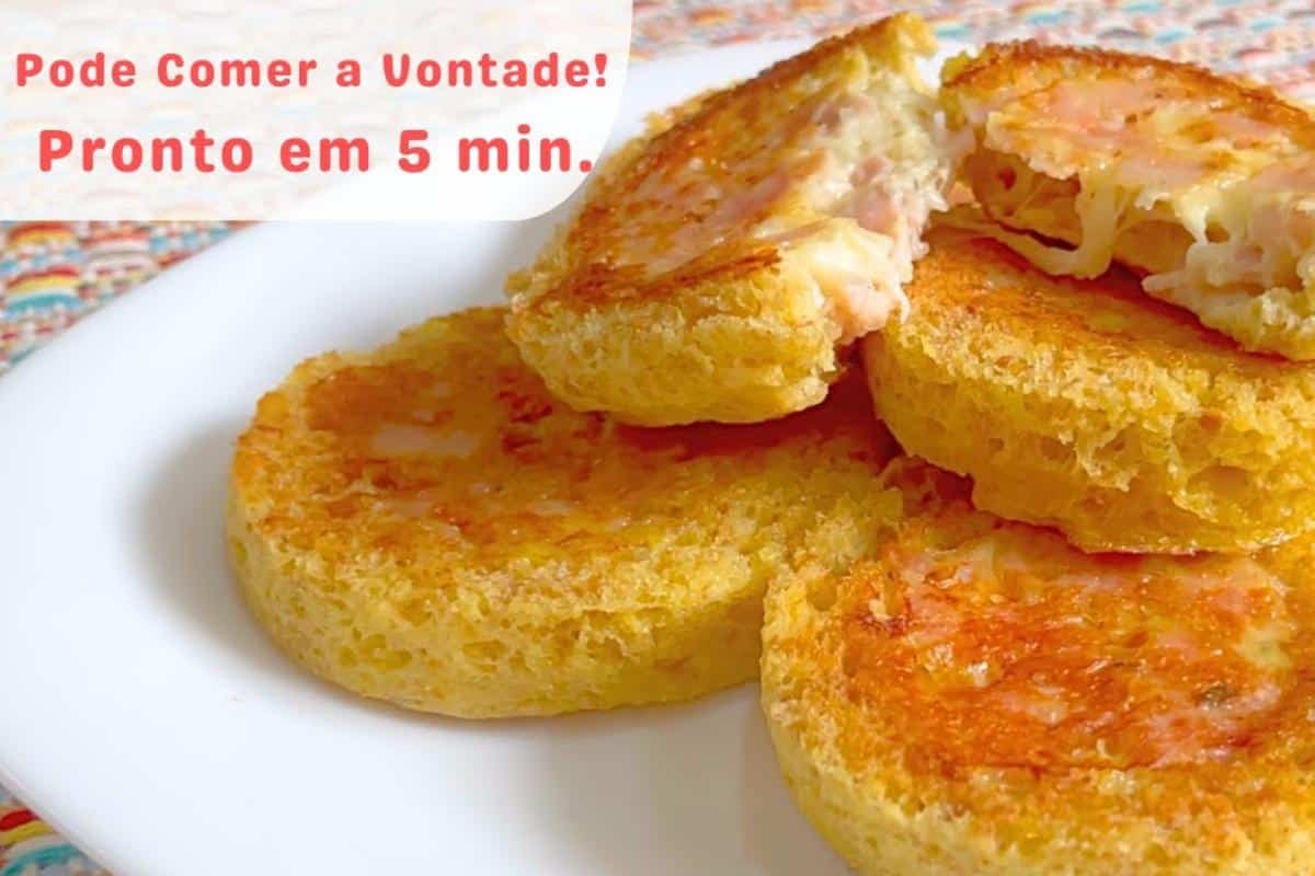 Receita de café da manhã zero carboidrato saudável e nutritivo para quem está de dieta