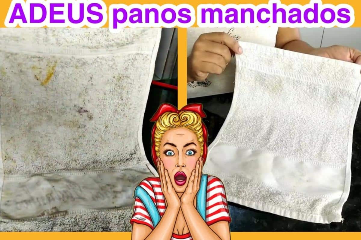 Como branquear pano de prato: assim você recupera todos que você ia jogar fora