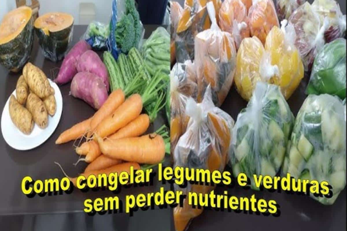 Como congelar verduras para não estragar e durar mais tempo sem murchar